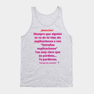 Strange explanations Tank Top